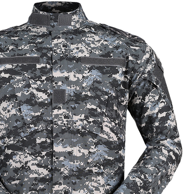 Terno uniforme do exército da camuflagem 210gsm-230gsm do exército BDU da ACU da sarja