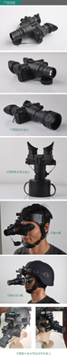 câmera montada dos óculos de proteção da visão noturna de 1X 4X capacete interurbano