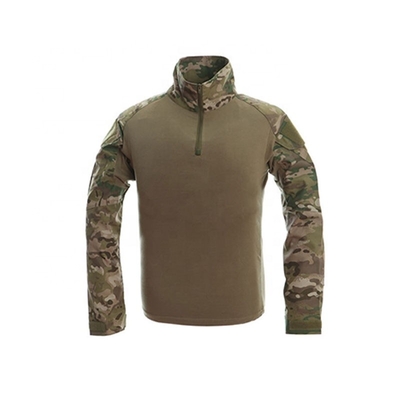 Grupo uniforme tático da roupa 170gsm 175gsm do combate da rã da camuflagem do PC