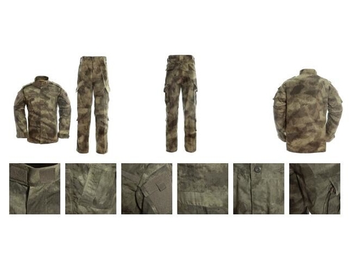 Uniforme de Multicam do exército do terno do combate da camuflagem BDU da floresta para forças armadas