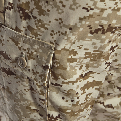 O combate tático da parada Trouser+Jacket EDC do rasgo do BDU dos homens arfa o uniforme militar com camuflagem de Digitas do deserto
