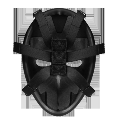 Equipamento à prova de balas de NIJ 0101,06 IIIA 9mm sobre a máscara protetora da testa