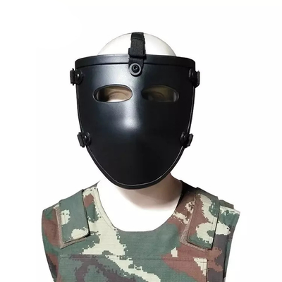Protetor de cara completa à prova de balas 280mm*185mm do PE do equipamento do anti motim