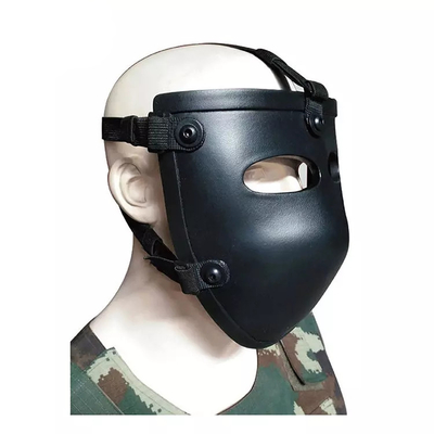 Protetor de cara completa à prova de balas 280mm*185mm do PE do equipamento do anti motim