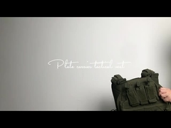 Vestido à prova de balas de nível IIIA da Polícia Vestido à prova de balas 600D Cordura Vestido Molle do Exército