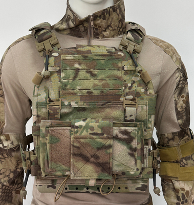 qualidade  Military Equipment Manufacturer Tactical Vest Plate Carrier Bulletproof with Military Standards NIJ IIIA fábrica