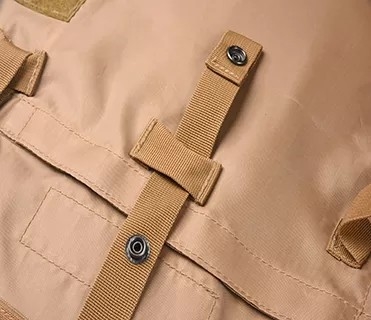 Veste balístico de combate de protecção nível III-A - Cummerbund ajustável