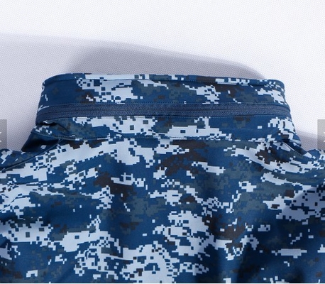 Rasgo UV uniforme do desgaste tático militar americano da camuflagem da floresta do PE anti resistente