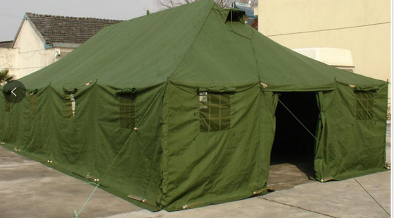 Grande tenda de lona militar 12 x 4,8m tenda impermeável tenda de vidro