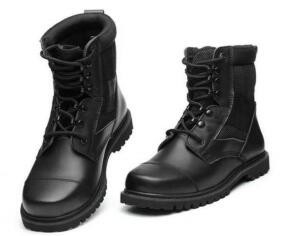 Botas de Polícia Táctica Botas Leves Botas Negras