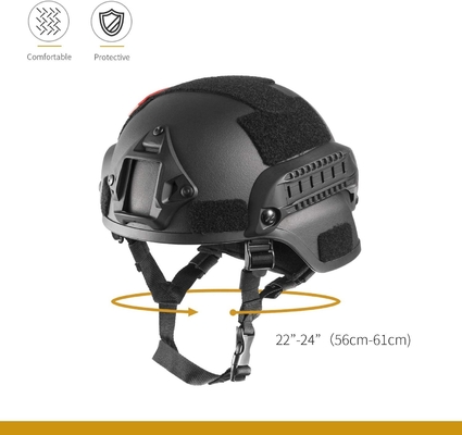 Força Fibras de aramida capacete balístico tático com proteção NIJ Nível IIIA