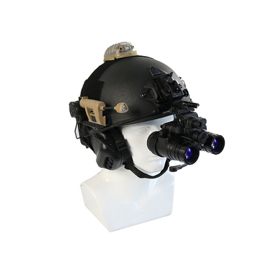 O capacete tático militar interurbano do Headwear montou binóculos dos óculos de proteção da visão noturna