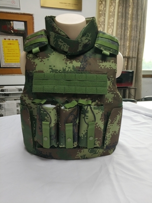 Colete táctico à prova de balas militar de nylon com proteção NIJ IIIA/III/IV Soft Trauma Pad