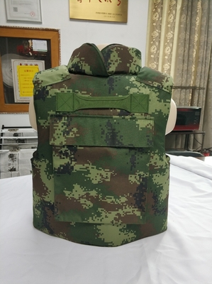 Colete táctico à prova de balas militar de nylon com proteção NIJ IIIA/III/IV Soft Trauma Pad