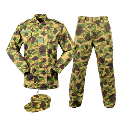 Desgaste tático militar camuflado uniforme BDU respirável Rip Stop