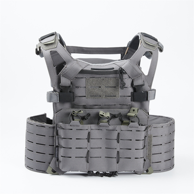 Comfort Colete antibalas tático militar com placas balísticas integradas e fechamento de botão rápido