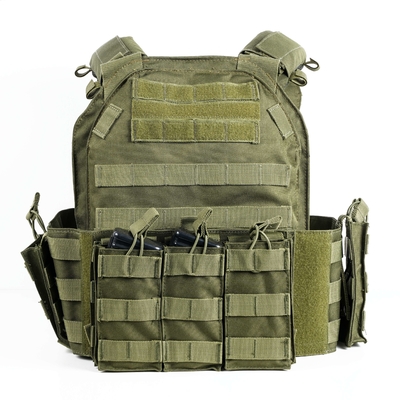 Cor de camuflagem de colete blindado pesado personalizado à prova de balas para cintura e virilha