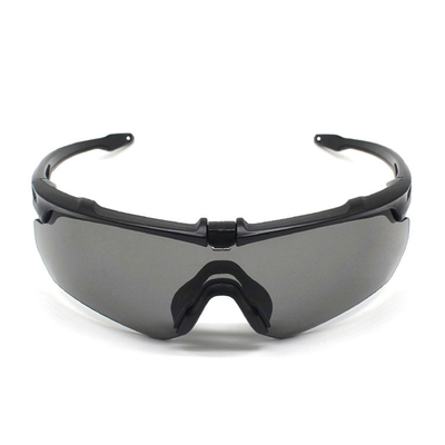 Óculos táticos para tiro ao ar livre de autoproteção de alto nível certificados pela CE