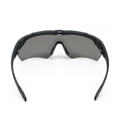 Óculos táticos para tiro ao ar livre de autoproteção de alto nível certificados pela CE