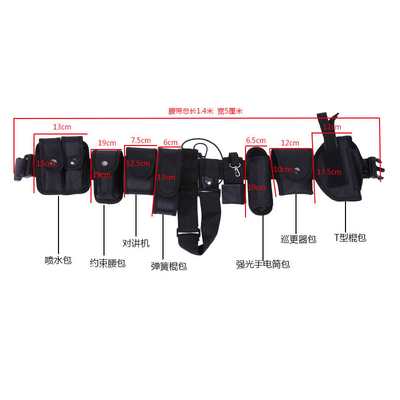Equipamento de combate para desportos ao ar livre preto com característica 3
