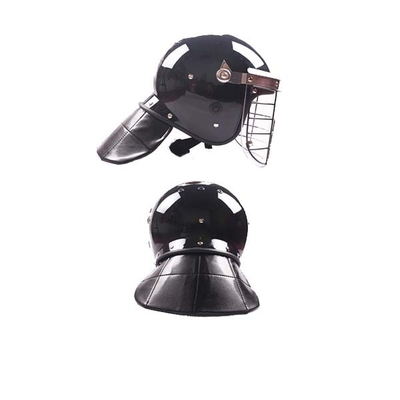 Vestuário tático militar com visor de pescoço EPS e visor PC de 2,5 mm para cabeça Tamanho 58-62 mm