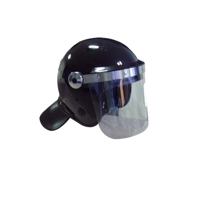 Vestuário tático militar com visor de pescoço EPS e visor PC de 2,5 mm para cabeça Tamanho 58-62 mm