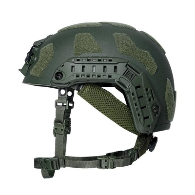 Força Aramida Fibras de Combate Balístico capacete à prova de balas Anti-Fragmentação Cores personalizáveis