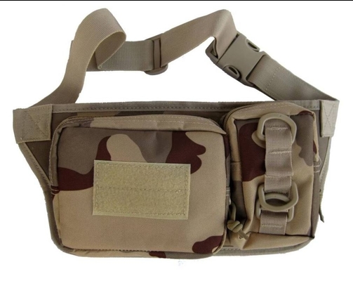 Camuflagem Saco de peito à prova d'água Equipamento de tecido leve para caminhadas