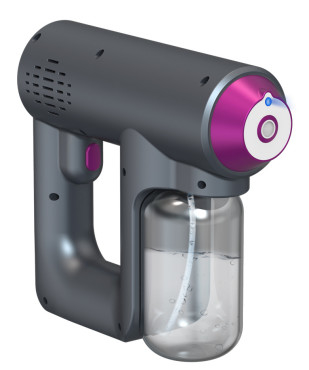 DEPOSON BLUAMEC Nano Desinfetante Sprayer : 350ml Ozone Purifier de água com bateria de 2500mAh para interior e exterior