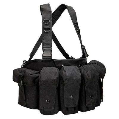 Equipamento de engrenagem desmontável Fornecedores de segurança Sistema tático MOLLE Colete tático com fivela de libertação rápida