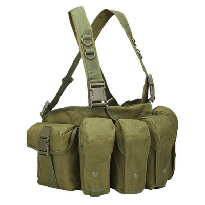 Equipamento de engrenagem desmontável Fornecedores de segurança Sistema tático MOLLE Colete tático com fivela de libertação rápida