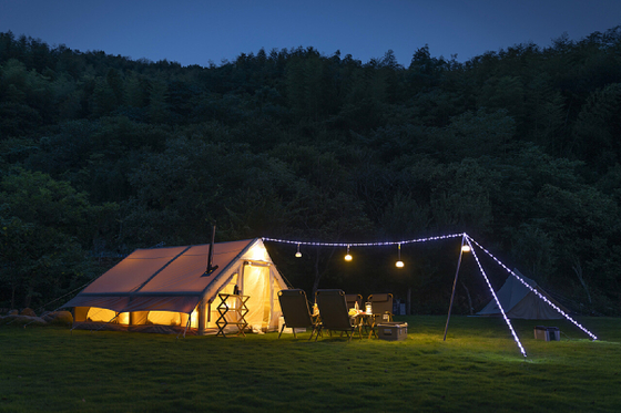 6.3 metros quadrados auto-condução Tour espessado impermeável acampamento tenda inflável de campo cabine inflável ao ar livre para a natureza