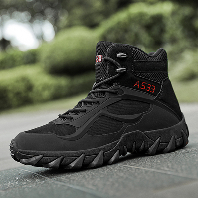 Magnum Transfronteiriço Grande Tamanho Botas Tácticas Respiraveis Para Forças Especiais Outdoors High-Top Hiking Treinamento Durável