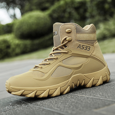 Magnum Transfronteiriço Grande Tamanho Botas Tácticas Respiraveis Para Forças Especiais Outdoors High-Top Hiking Treinamento Durável