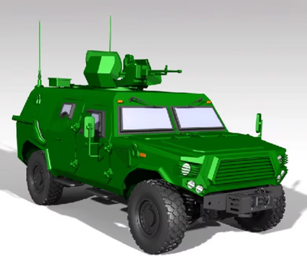 800cc Disposição do motor 3 veículos blindados militares anfíbios