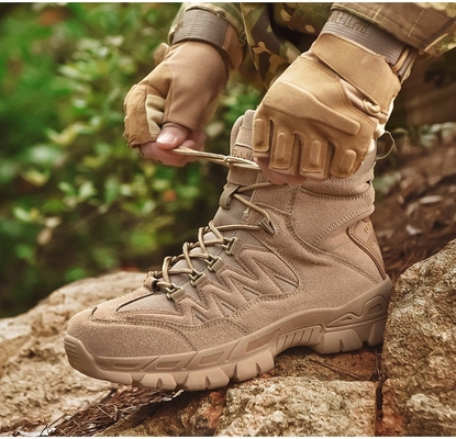 Botas táticas para homens ao ar livre Botas de caça para alpinismo Botas de treinamento Botas de alta qualidade para homens