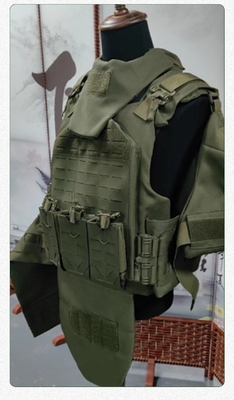 Colete táctico de combate com sistema Molle e correia ajustável