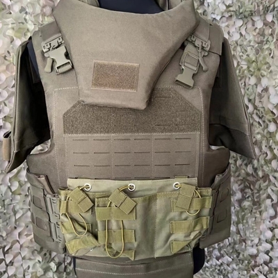 Colete táctico de combate com sistema Molle e correia ajustável