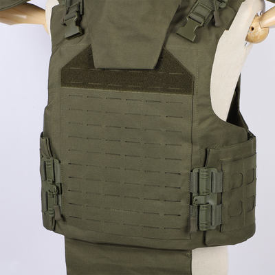Colete táctico de combate de proteção de grau militar para militares e agentes da lei