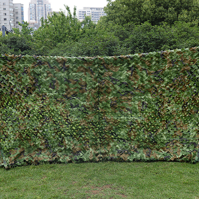 150D 210D Rede de camuflagem de poliéster durável de camada dupla