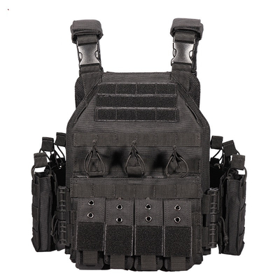Veste de Treinamento Táctico Saco portador de placa de lançamento rápido Caça Molle Veste de Peso Táctico Mulheres Homens Treinamento
