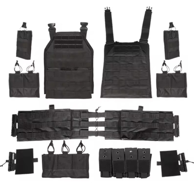 Veste de Treinamento Táctico Saco portador de placa de lançamento rápido Caça Molle Veste de Peso Táctico Mulheres Homens Treinamento