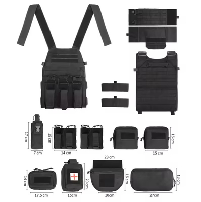 Colete tático personalizado equipamento de caça porta-chamas verde de proteção completa colete tático treinamento ao ar livre