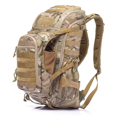 Mochila tática Mochila de viagem Mochila leve 45L Homens Camuflagem Mochila tática de caça Homens