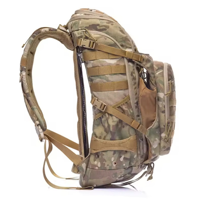 Mochila tática Mochila de viagem Mochila leve 45L Homens Camuflagem Mochila tática de caça Homens