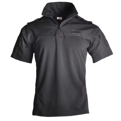 Uniforme tático de manga curta fato tático camuflagem roupa de desporto de verão de secagem rápida