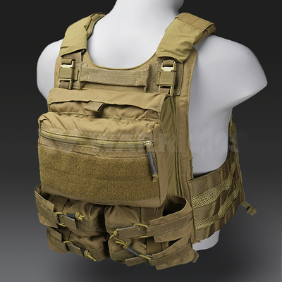 PTG Venda Quente Cordura Vestido Carregador de Chapas de Nylon Gilet Tactique De Combate Vestido Tactical Camo com CP CPC Estilo