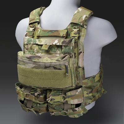PTG Venda Quente Cordura Vestido Carregador de Chapas de Nylon Gilet Tactique De Combate Vestido Tactical Camo com CP CPC Estilo
