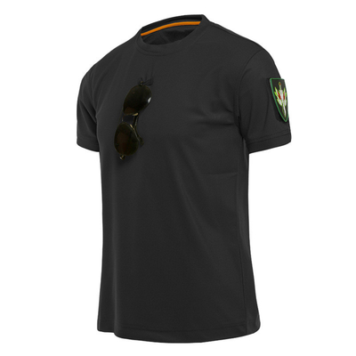 T-shirt tático de secagem rápida de verão roupas respiráveis mangas curtas táticas