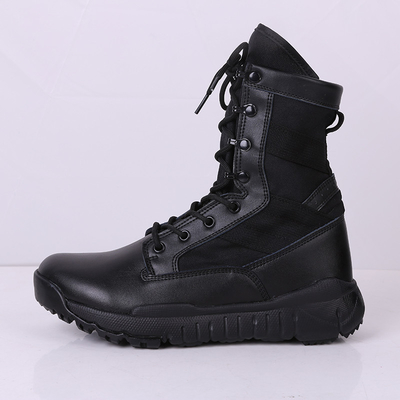 Botas táticas de peso leve e à prova d'água, necessárias para o trabalho diário